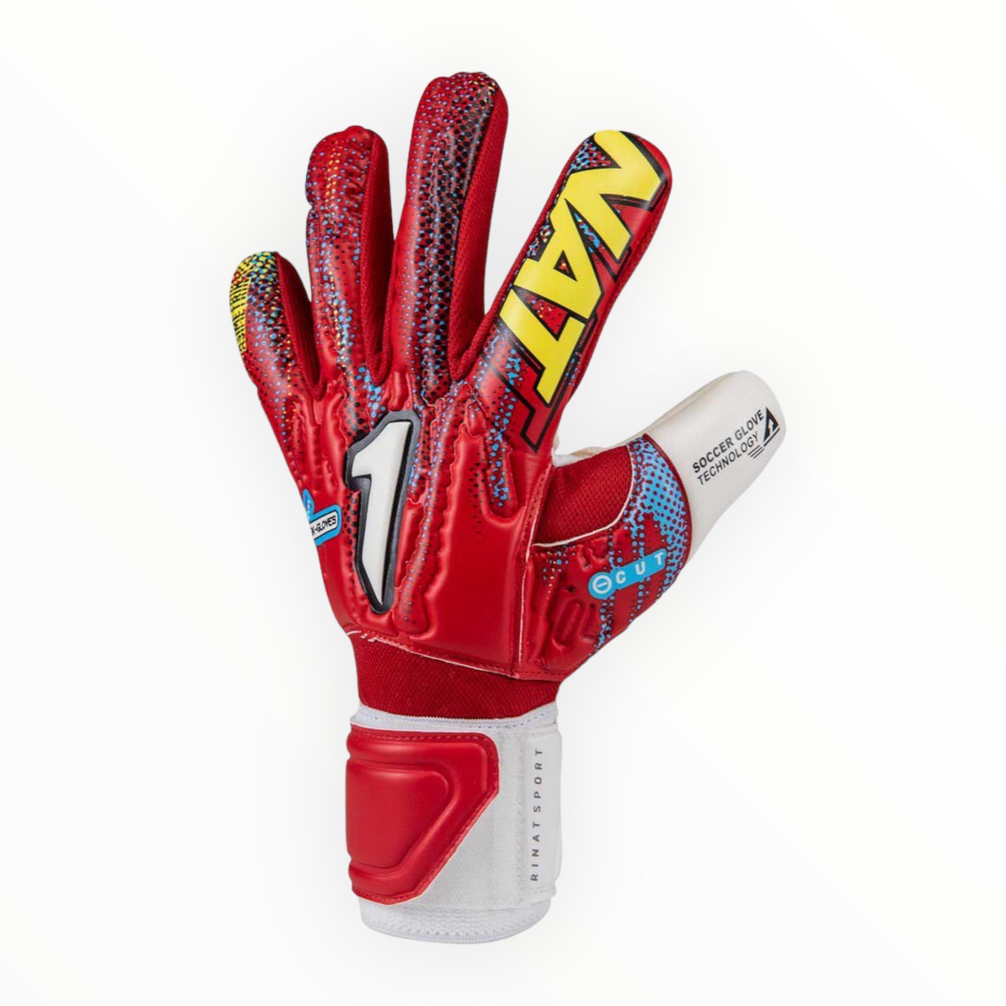 Asimetrik Stellar Spine Semi AD Rojo/Blanco