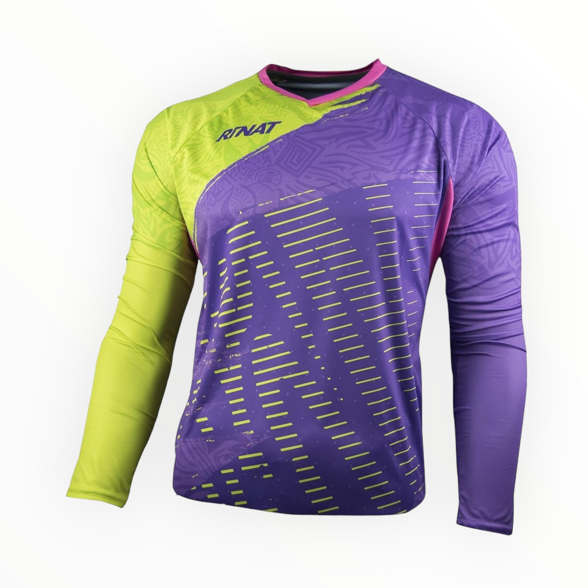 Camisa Rinat Etnik Morado/Neon/Rosa