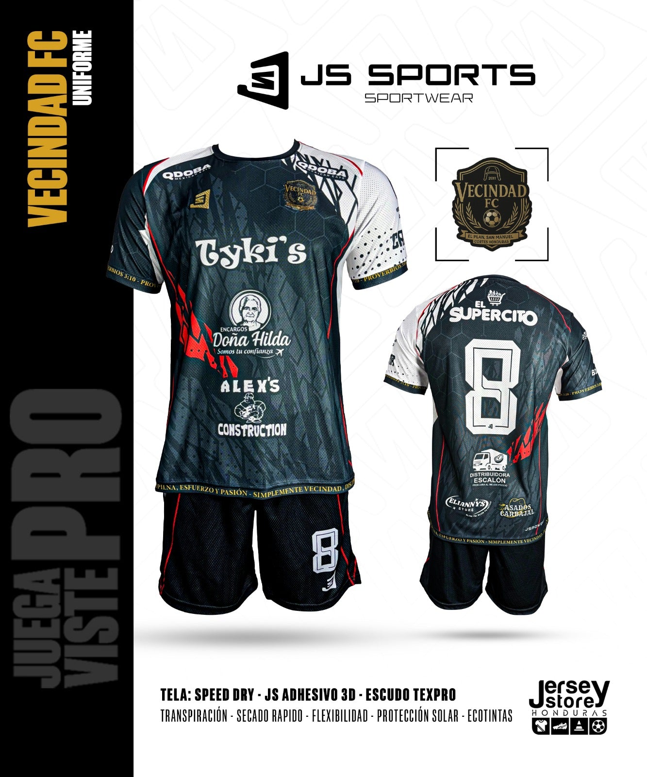 VECINDAD FC UNIFORME