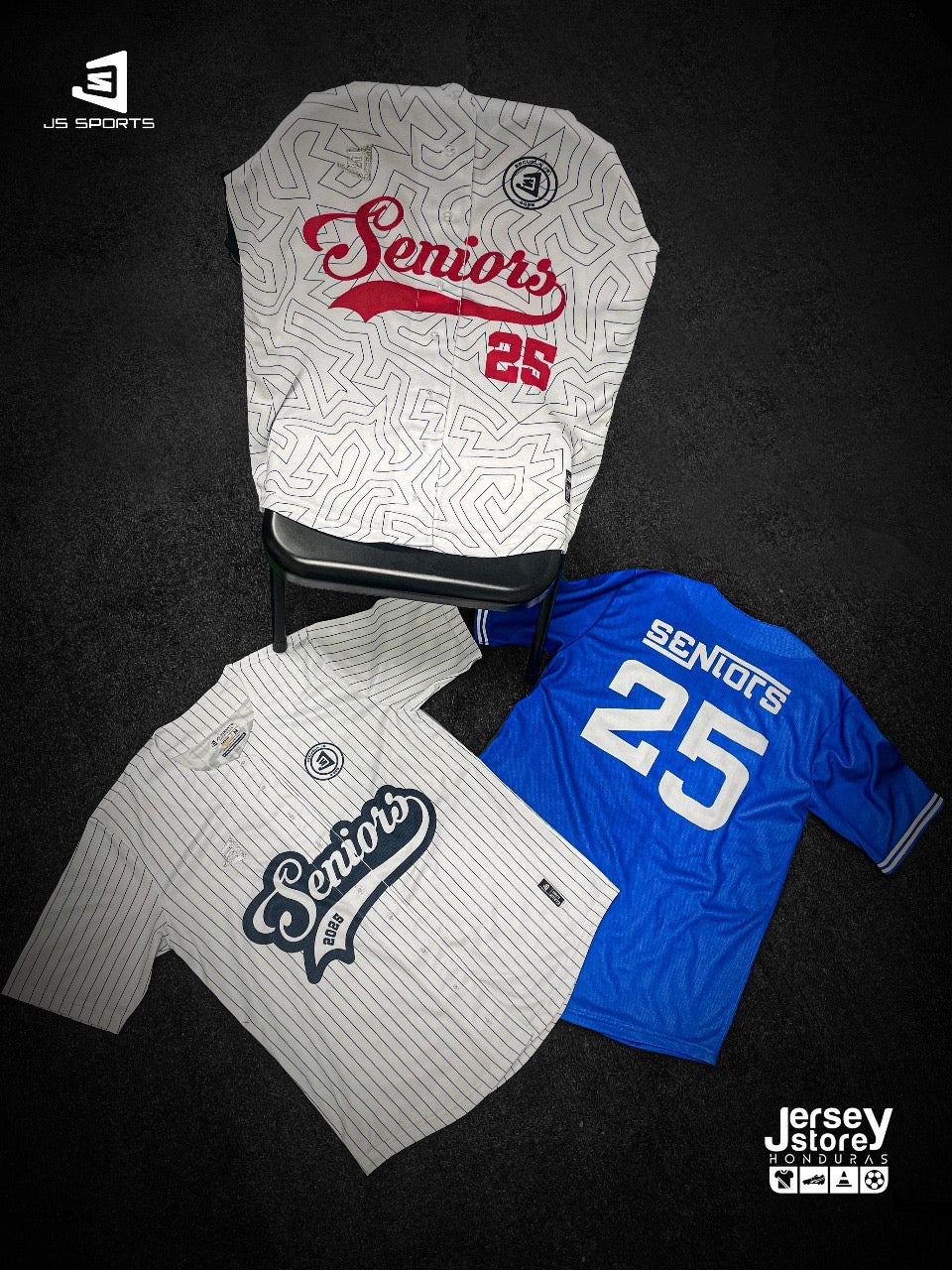 Camisa Seniors Béisbol