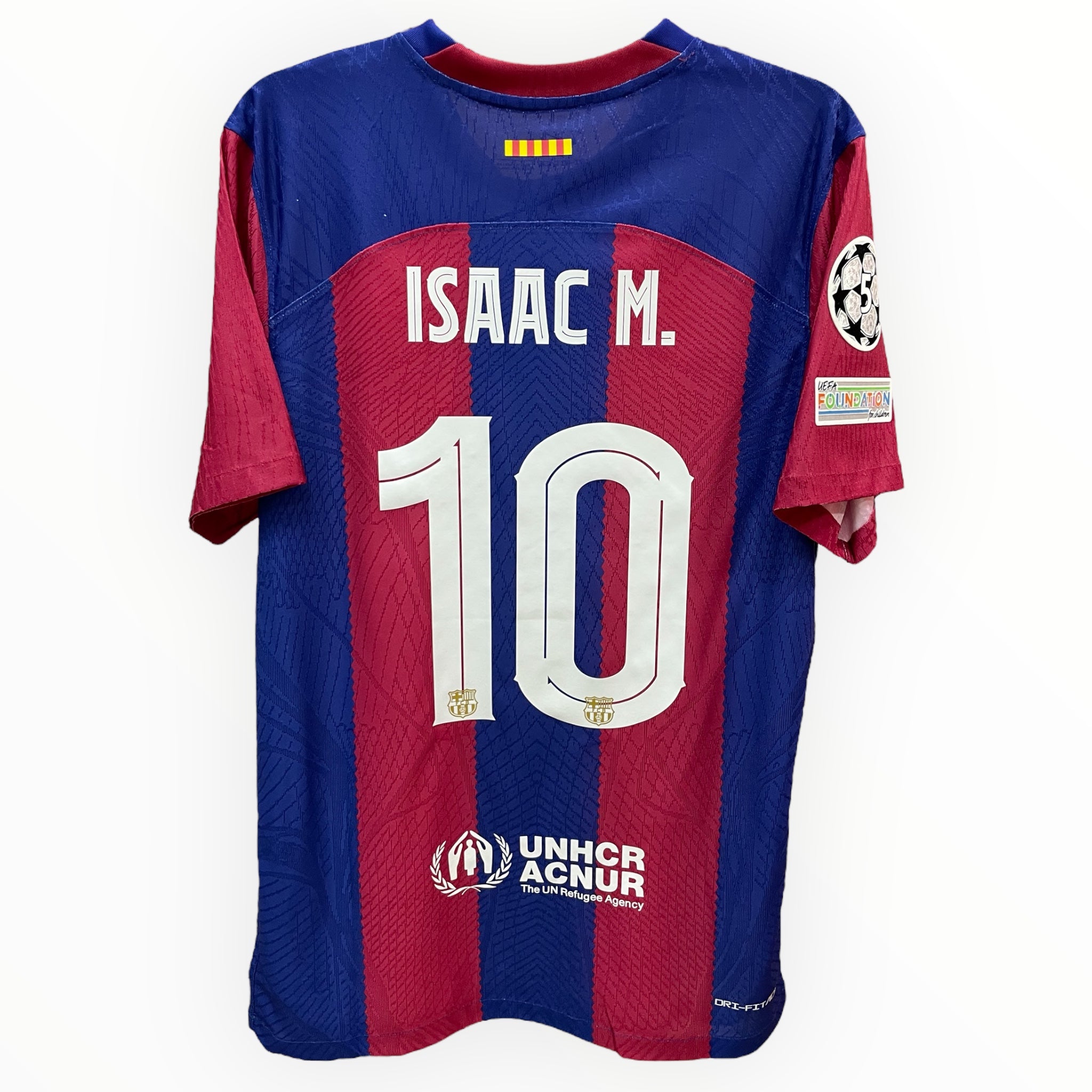 Personalización en Camisas FCB