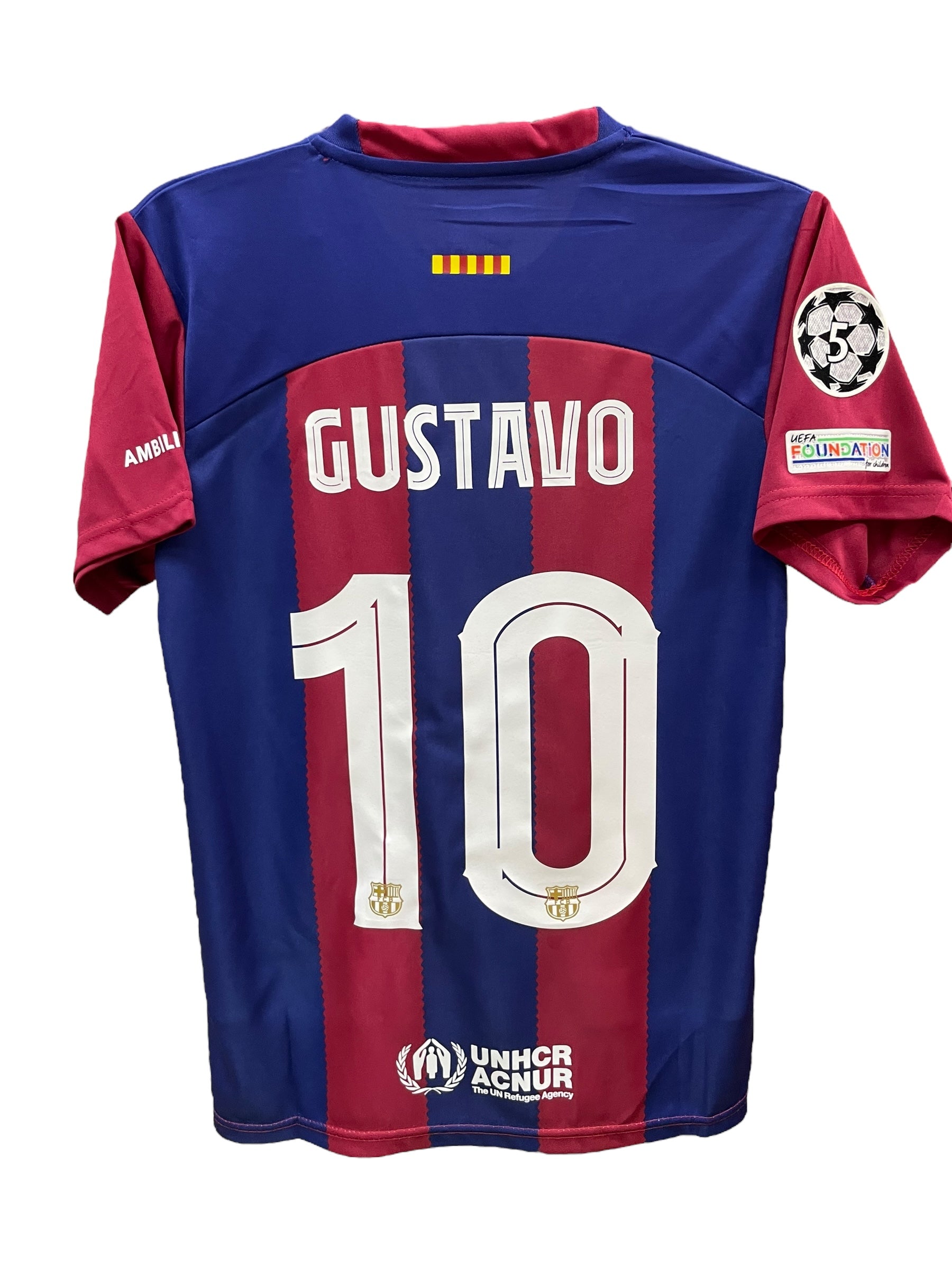 Personalización en Camisas FCB
