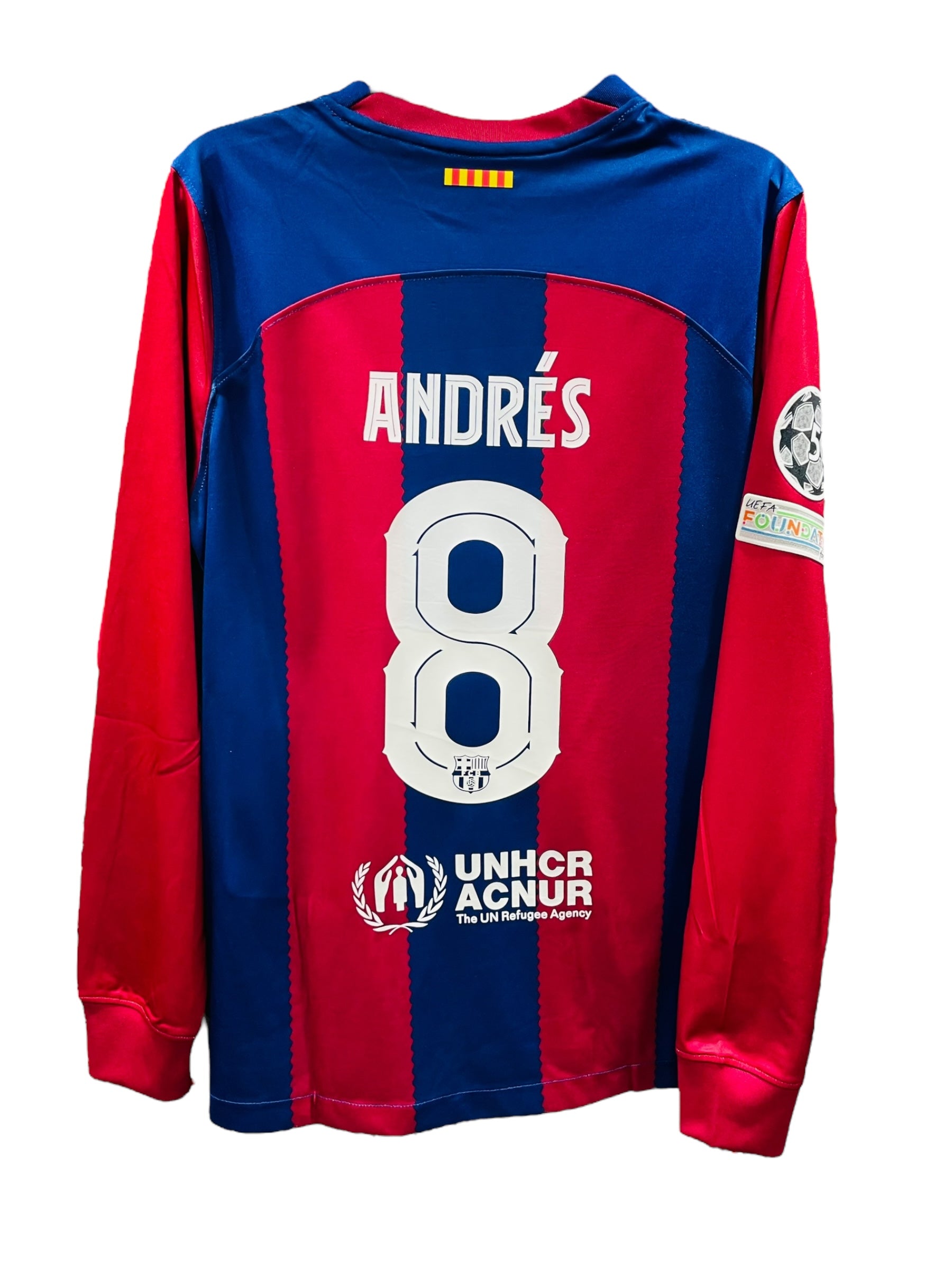 Personalización en Camisas FCB