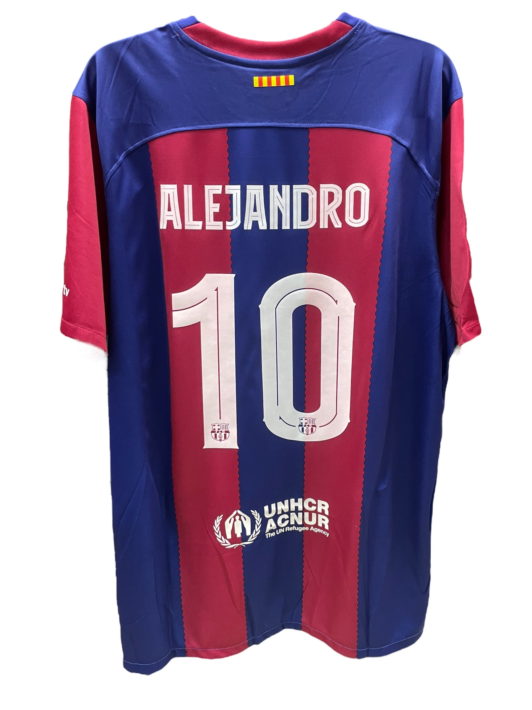 Personalización en Camisas FCB