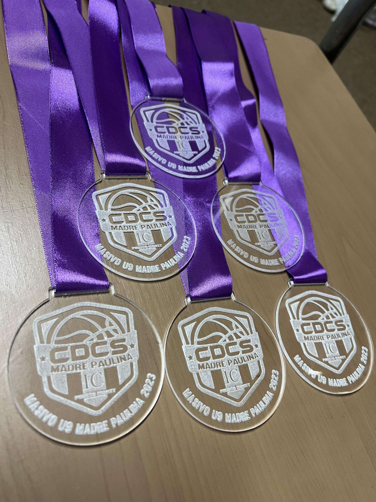 Medallas de acrílico