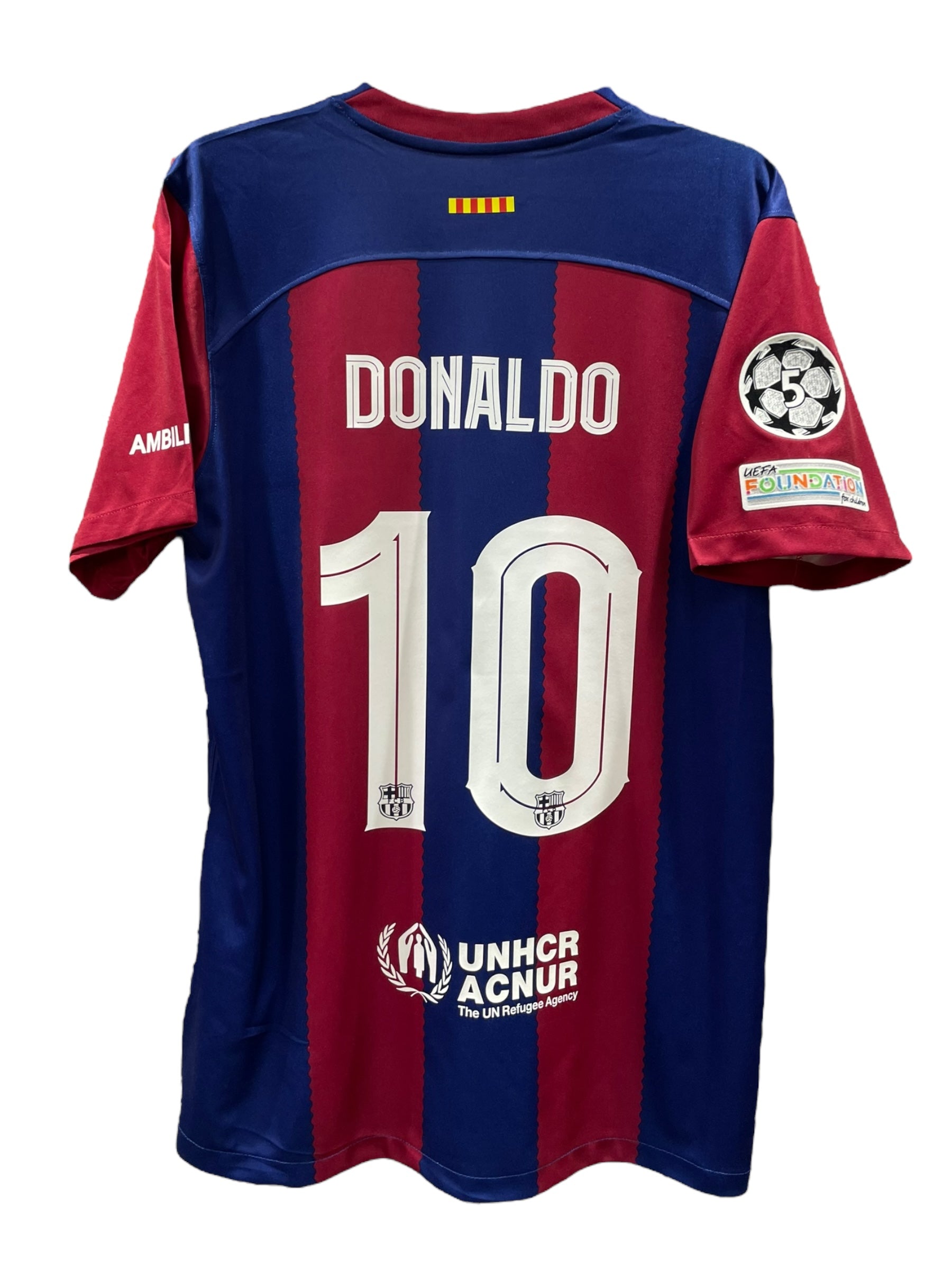 Personalización en Camisas FCB