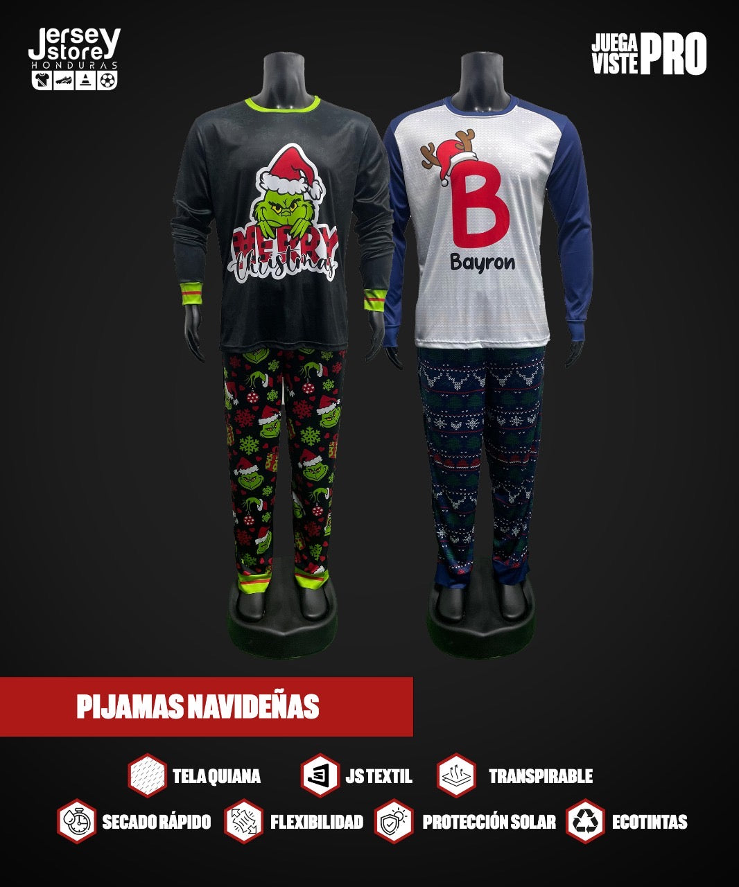 pijamas navideñas