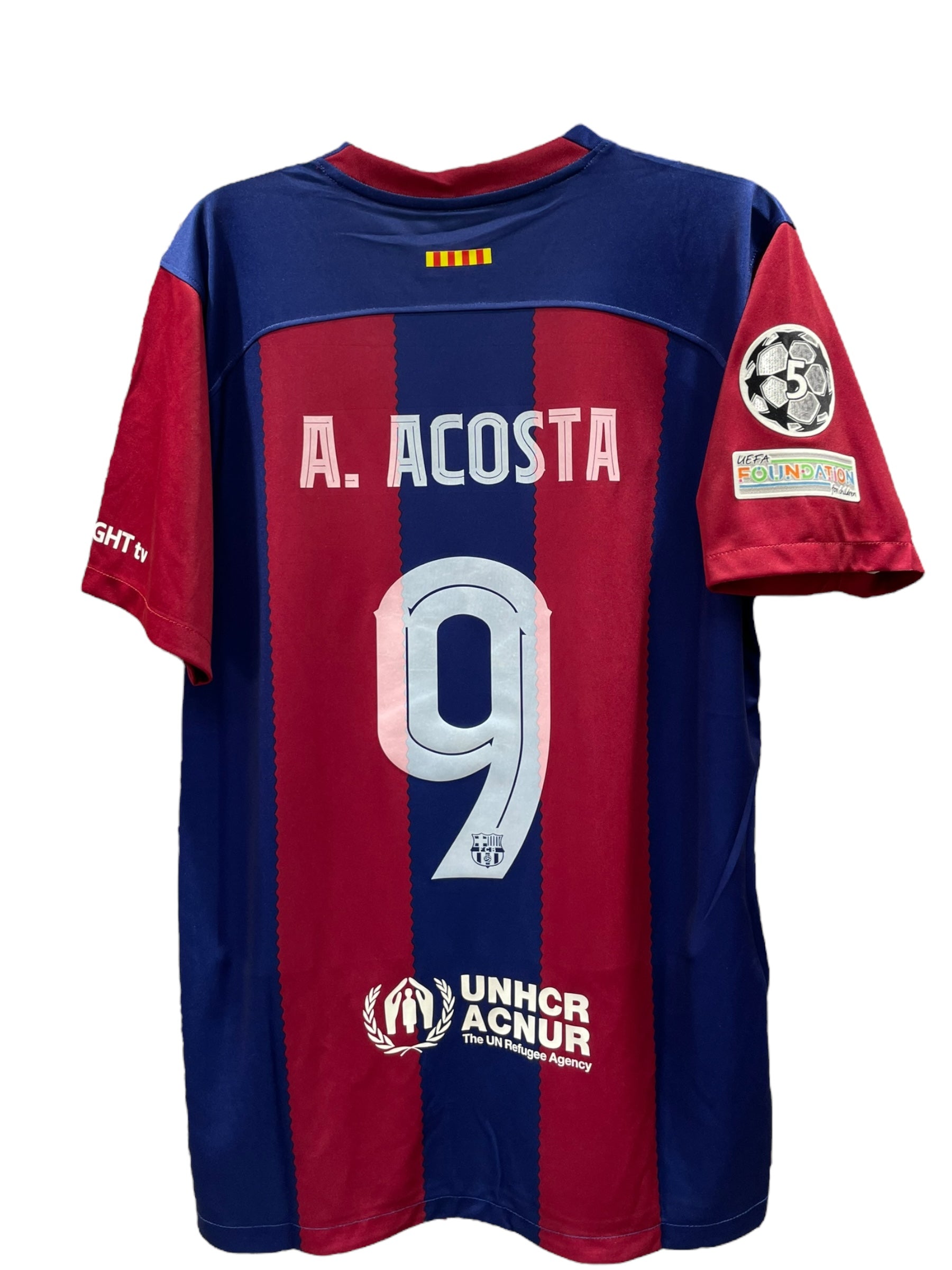 Personalización en Camisas FCB