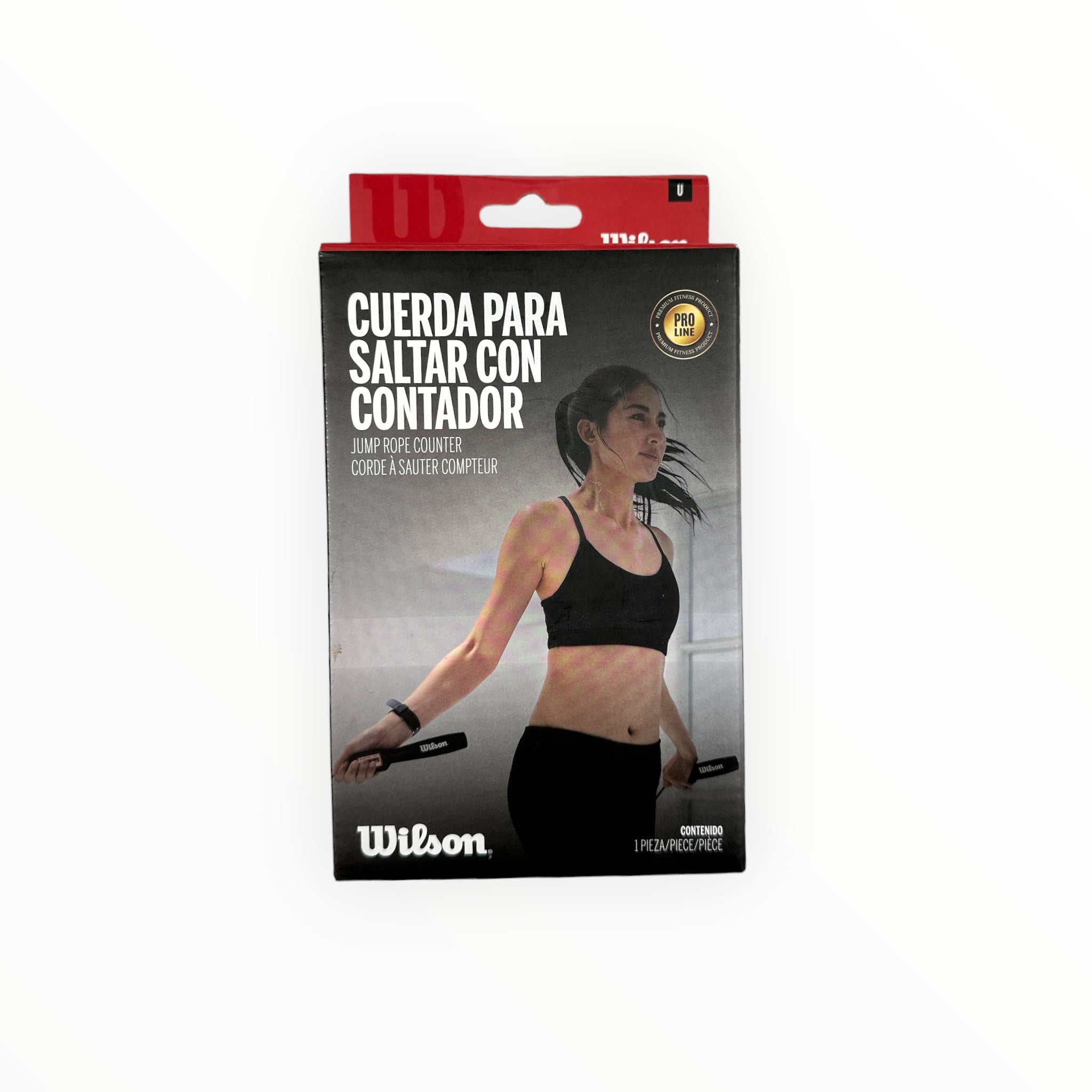 Cuerda para saltar con contador Wilson