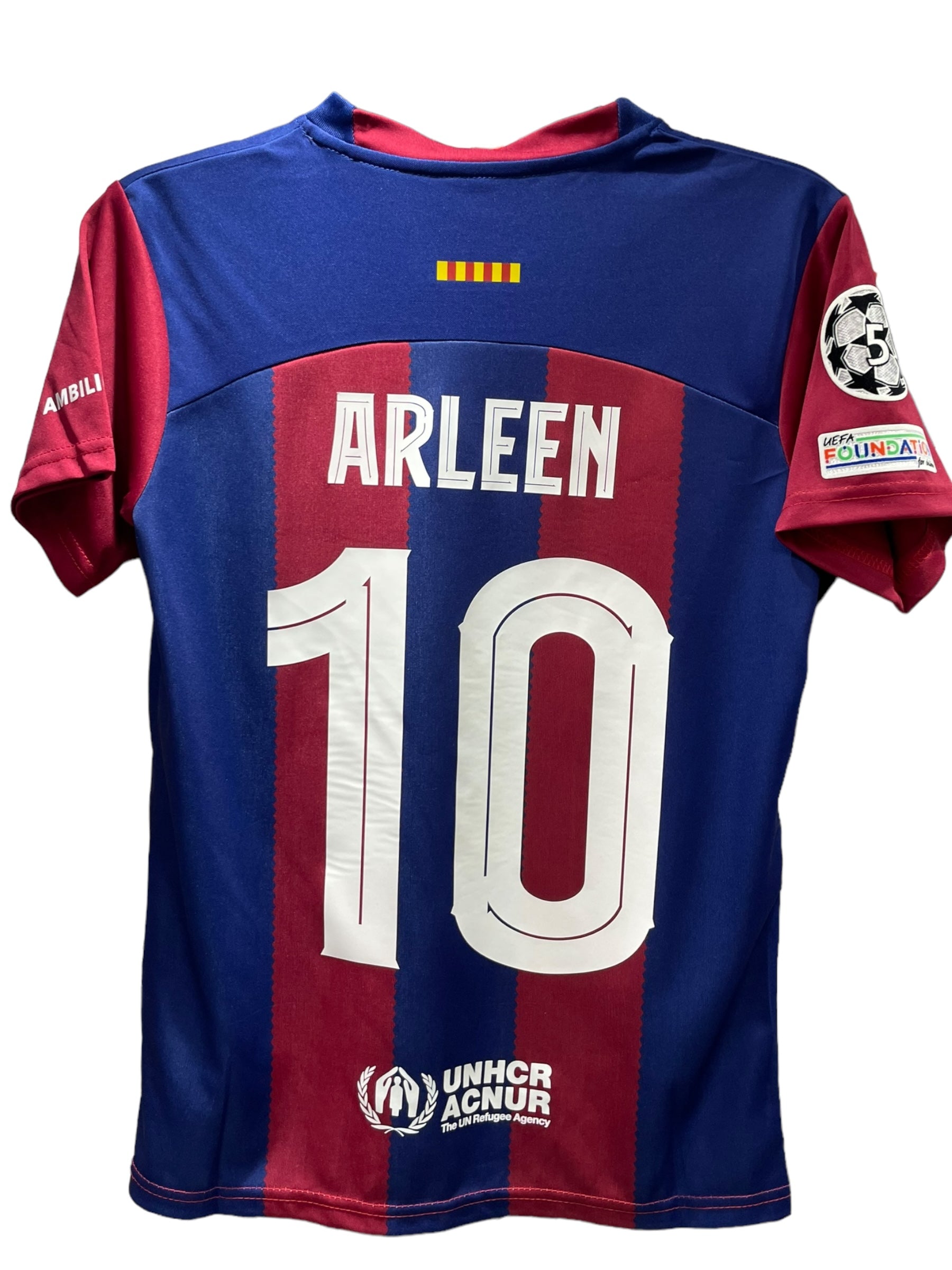 Personalización en Camisas FCB