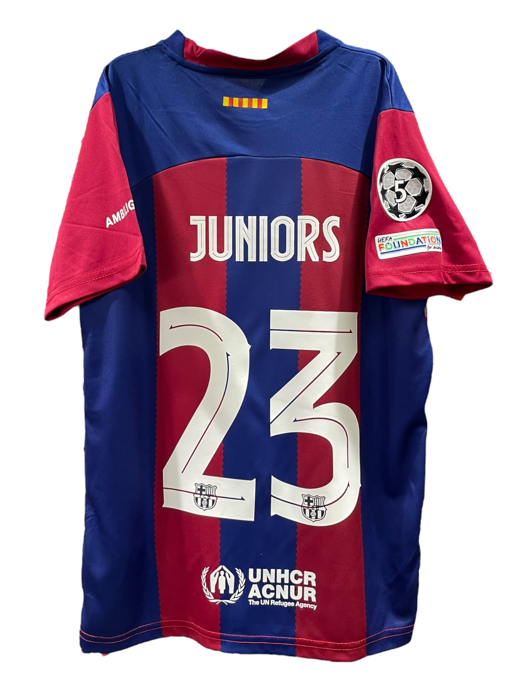 Personalización en Camisas FCB