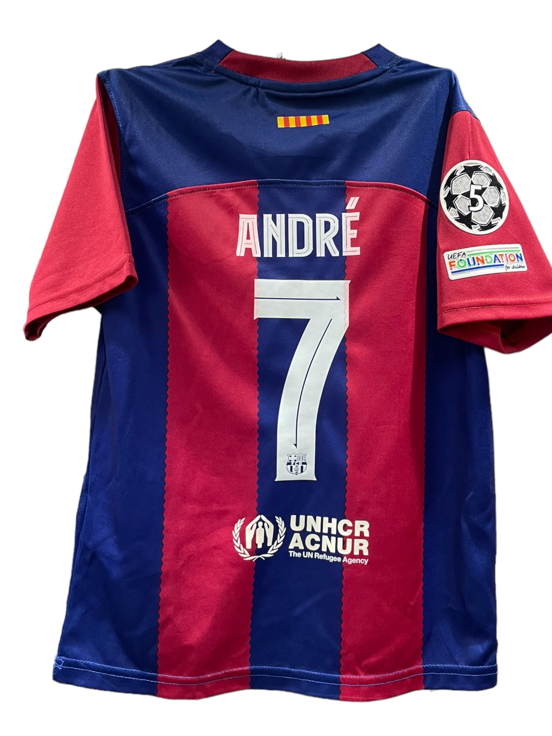 Personalización en Camisas FCB