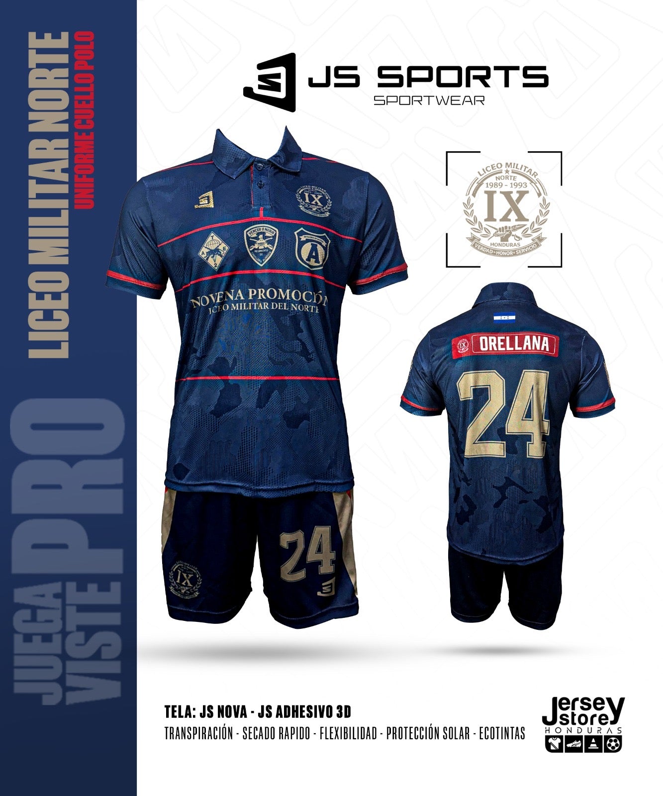 UNIFORME LICEO MILITAR NORTE