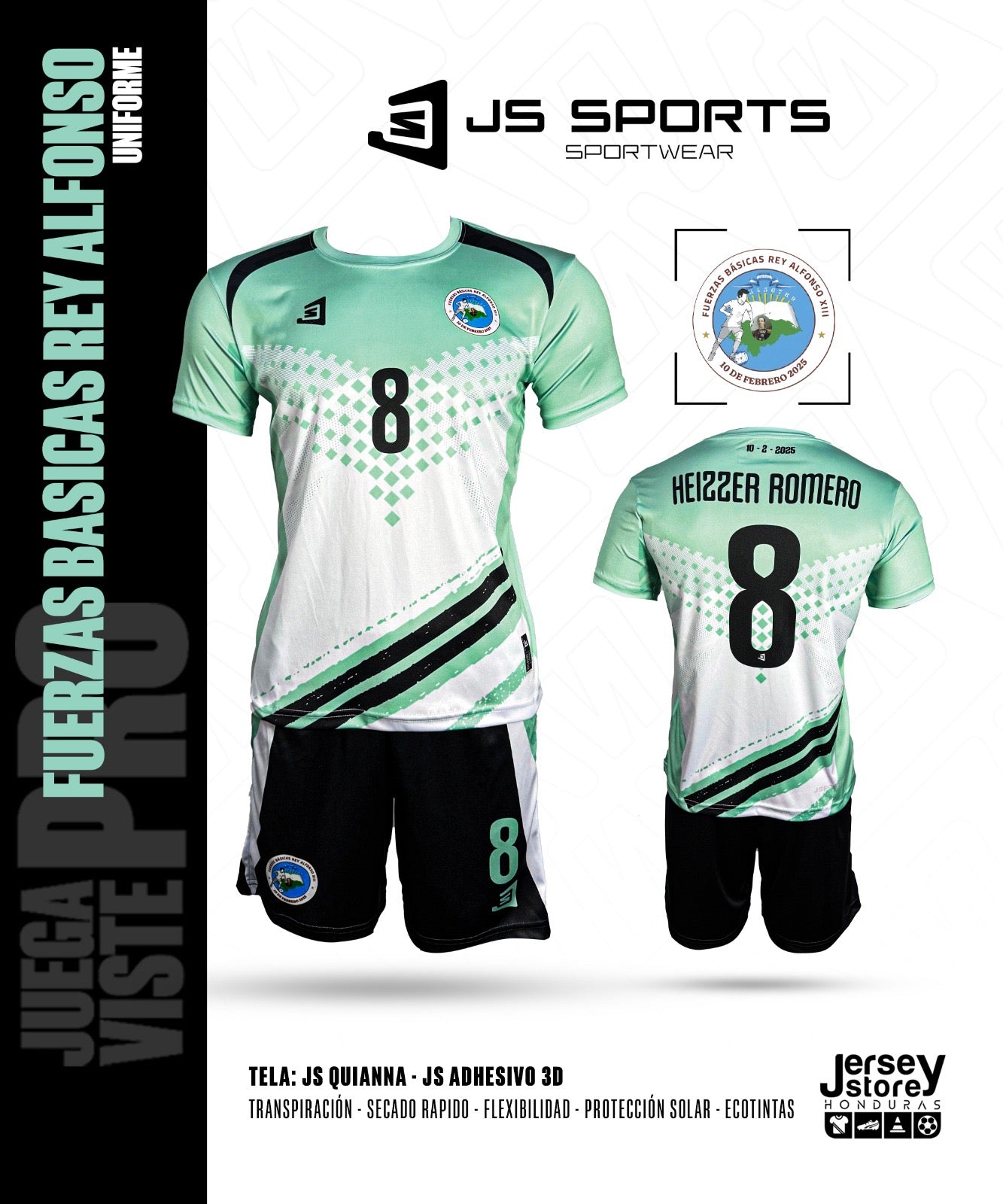 UNIFORME FUERZAS BÁSICAS REY ALFONSO