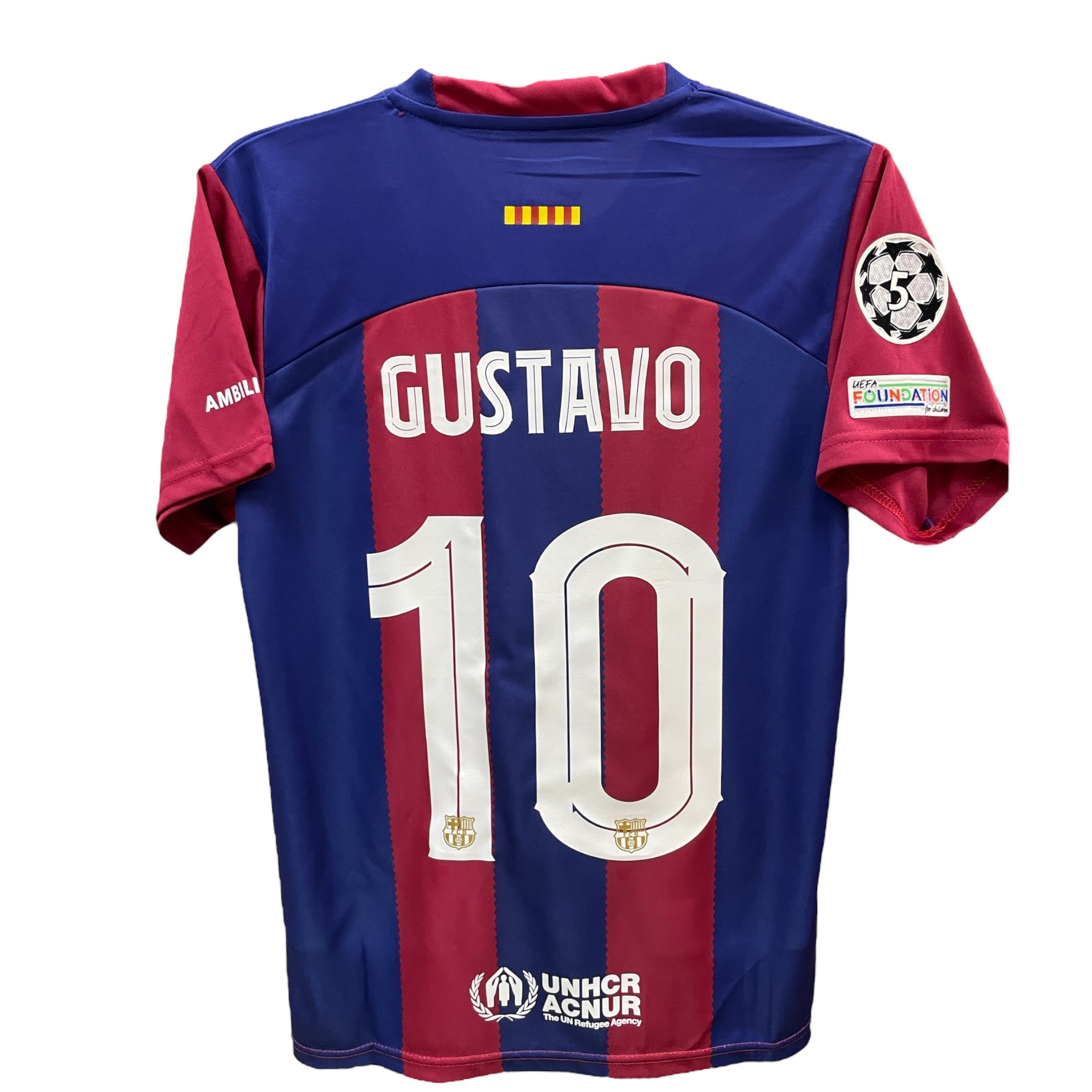 Personalización en Camisas FCB