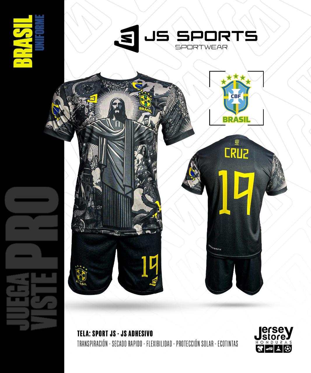 Uniforme Completo Brasil, Cristo Redentor