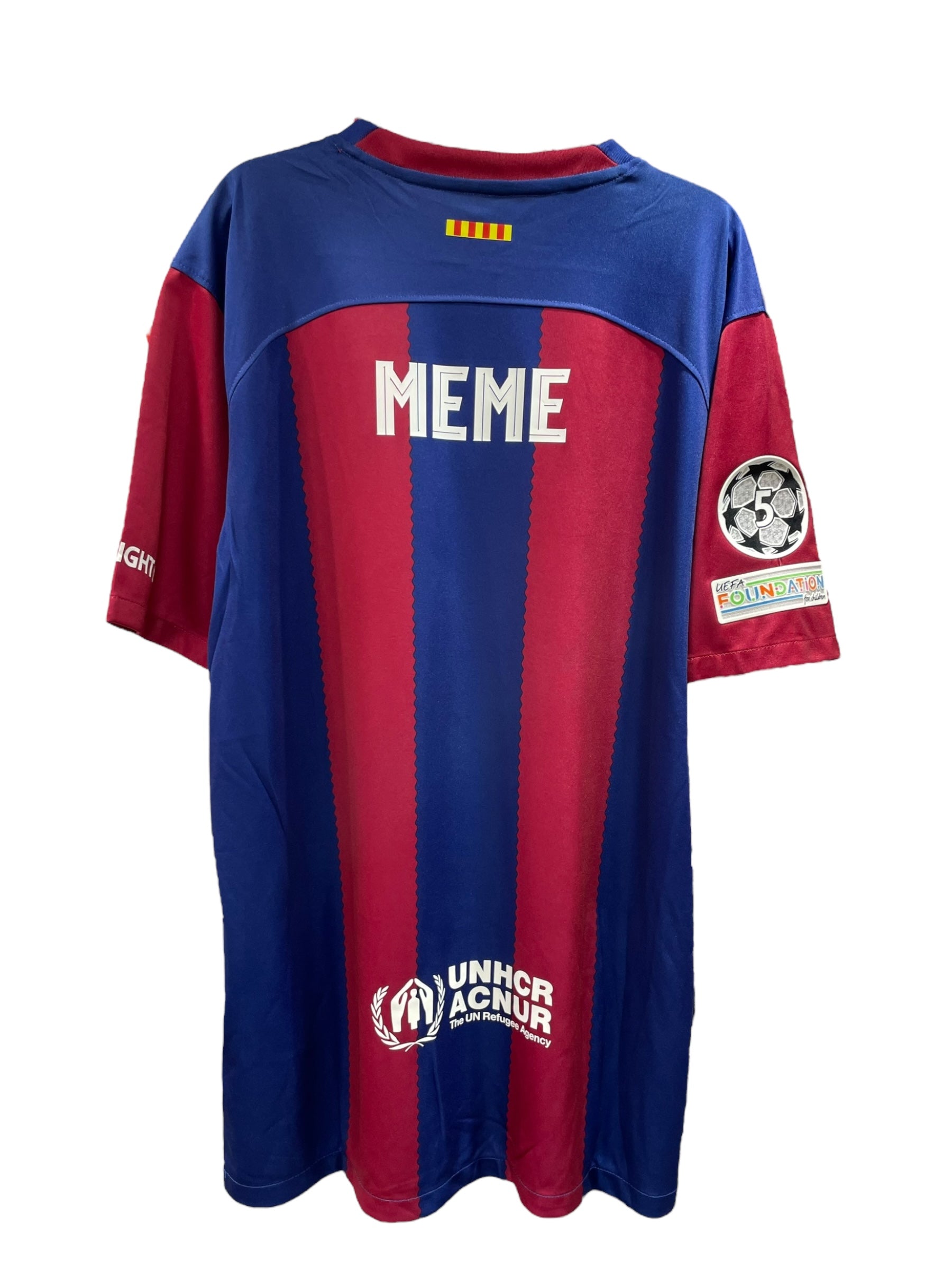 Personalización en Camisas FCB