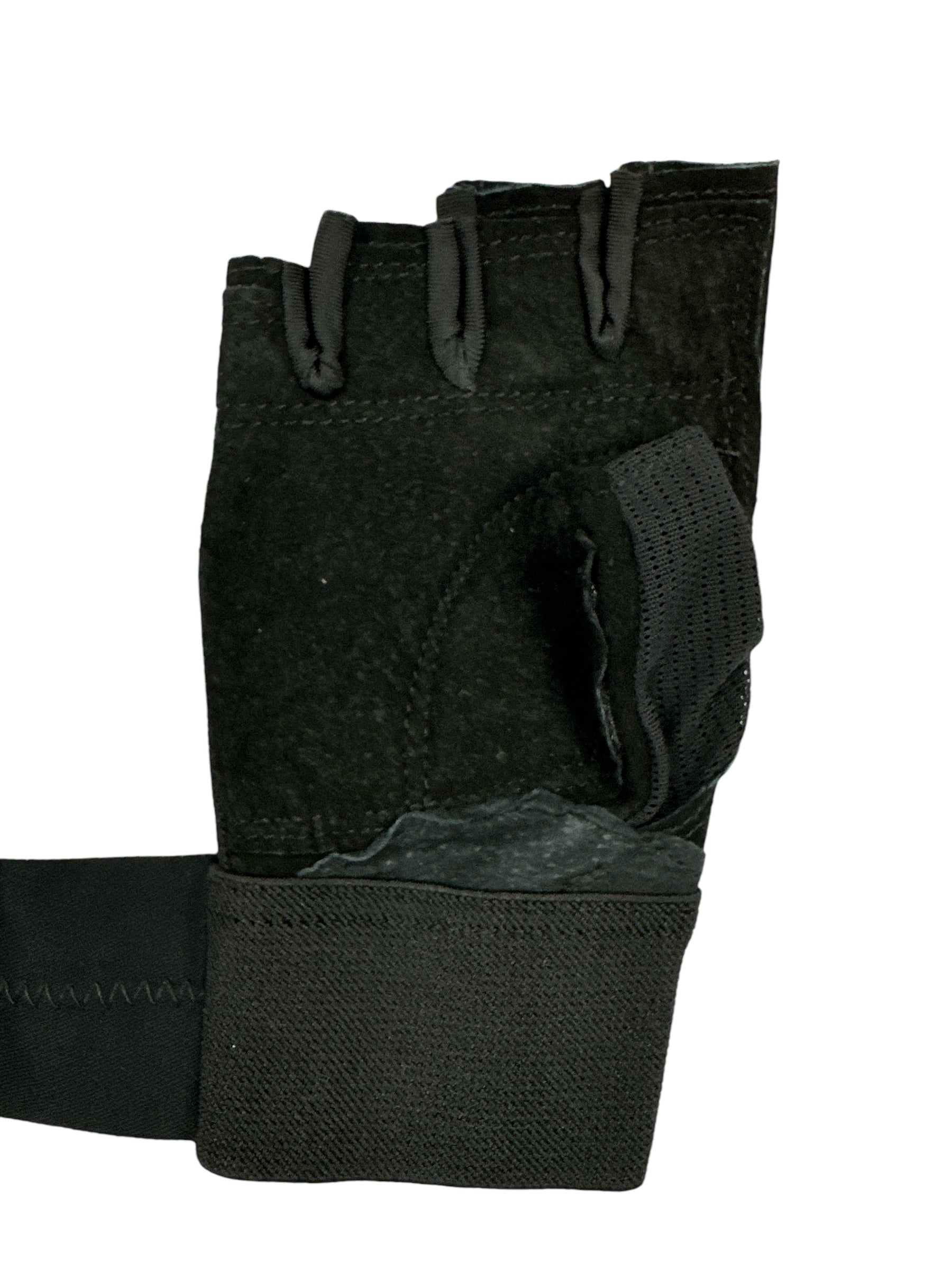 Guantes de Piel de cerdo para deporte y levantamiento de pesas con soporte en la muñeca