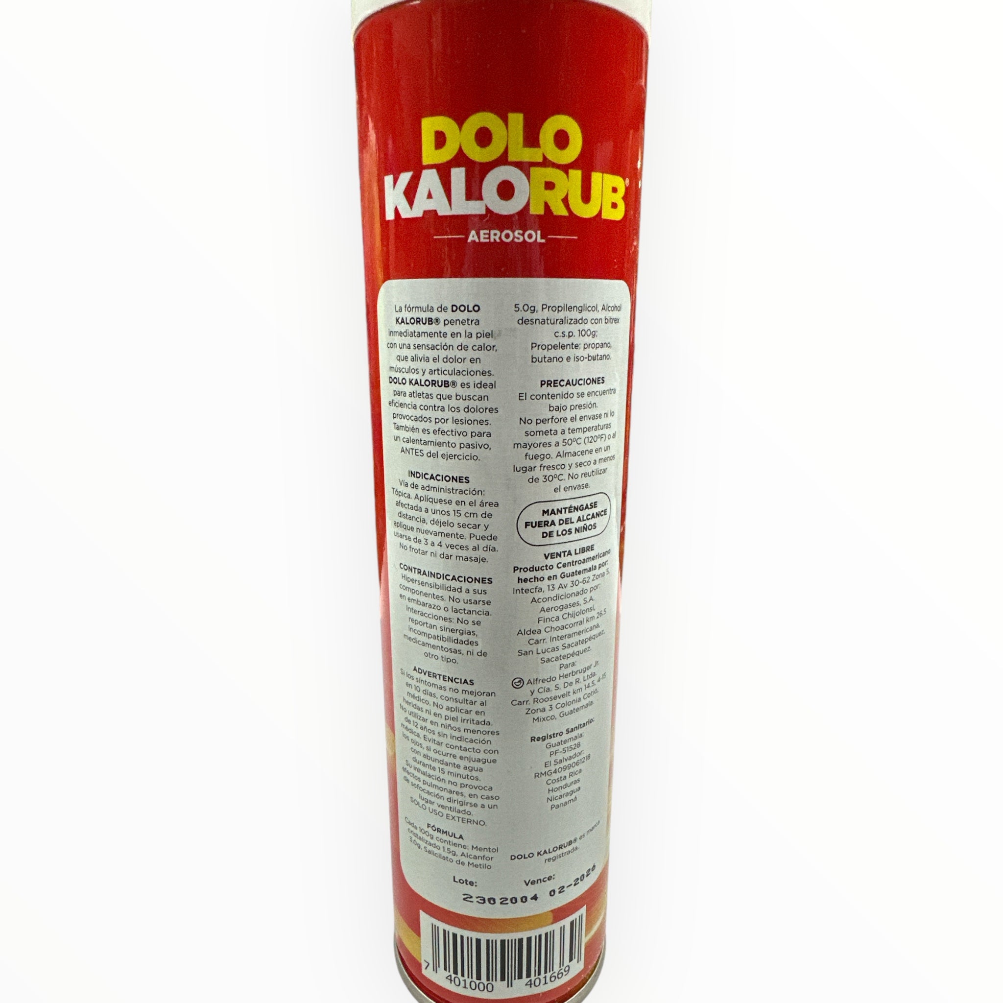 Spray Dolo KaloRub