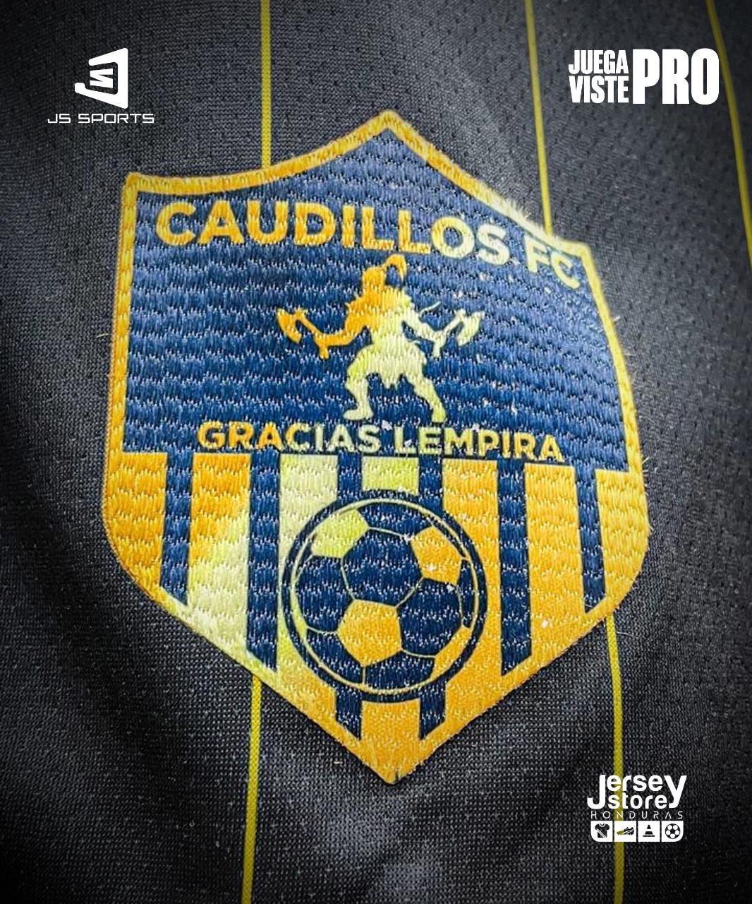 Uniformes completos Caudillos FC, con logo Texpro-3D