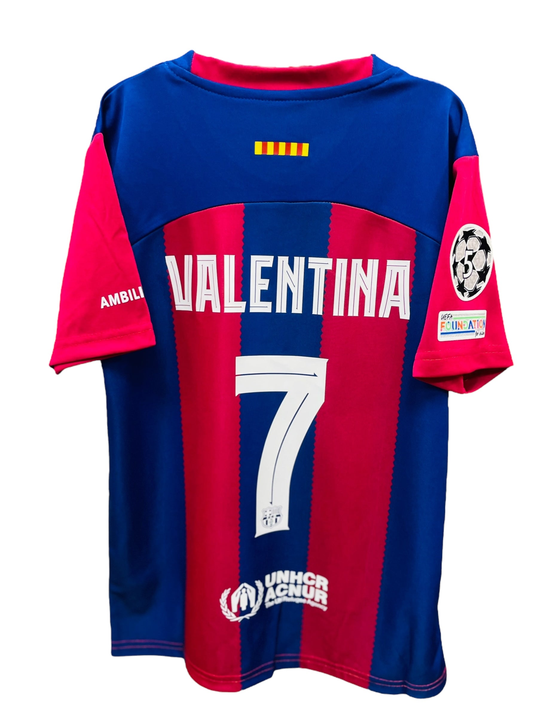 Personalización en Camisas FCB