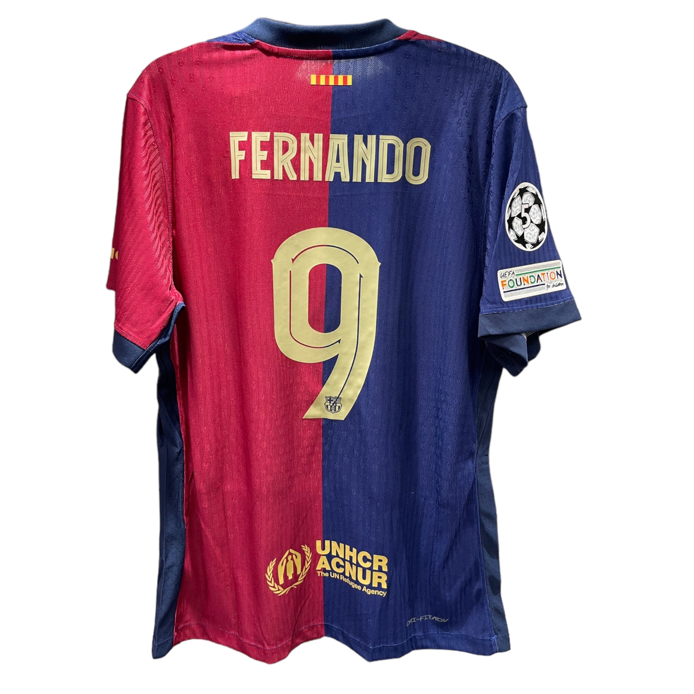 Personalización en Camisas FCB