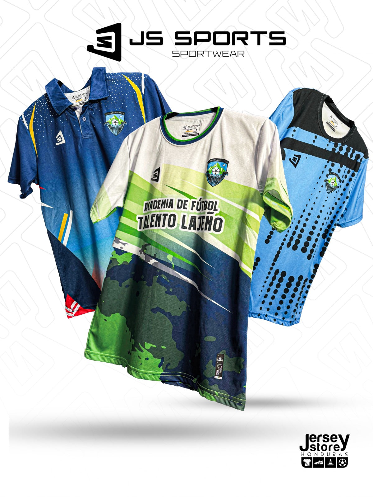 UNIFORME COMPLETO DE LA ACADEMIA DE FUTBOL TALENTO LAJEÑO