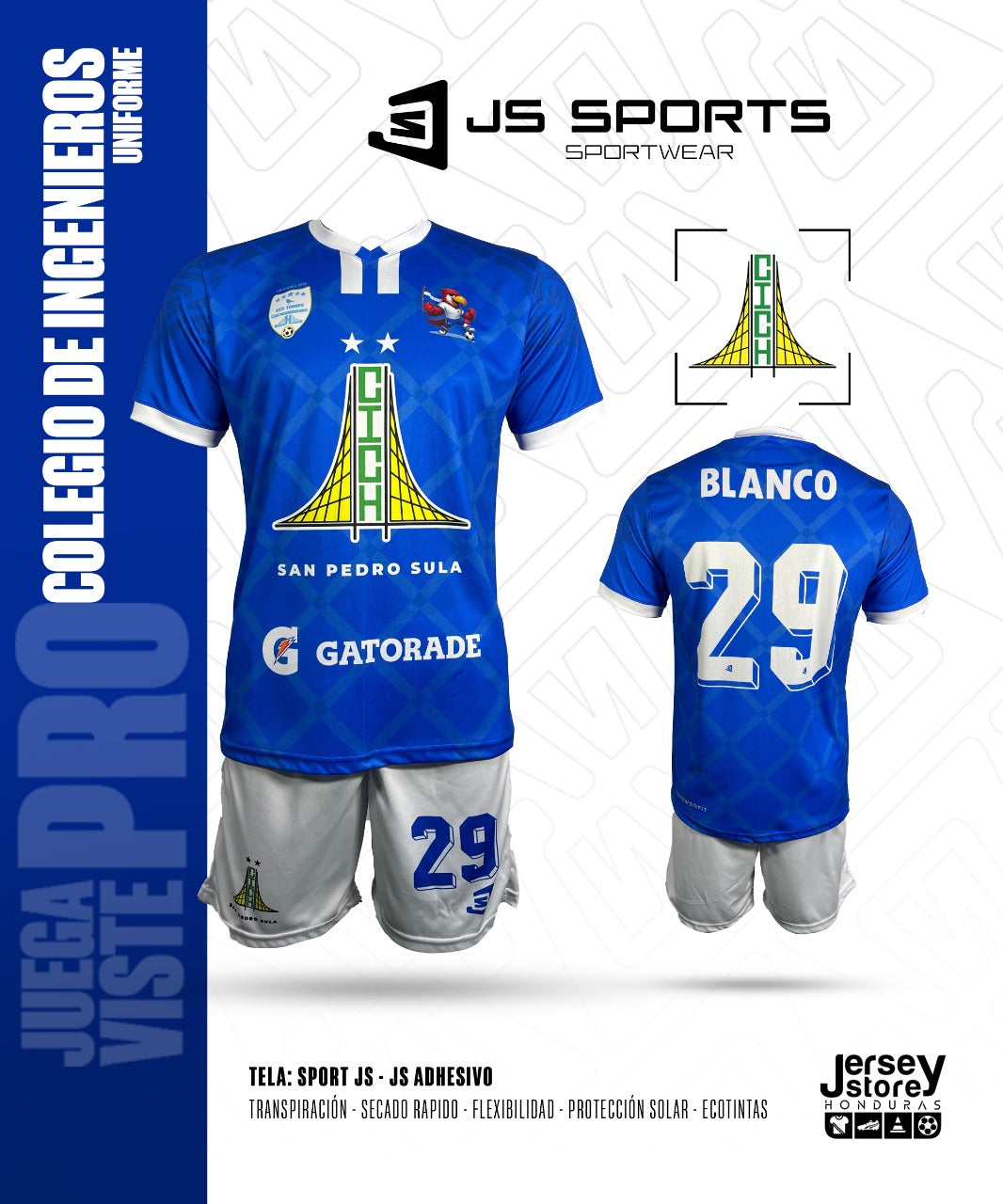 UNIFORME PERSONALIZADO DE INGENIEROS