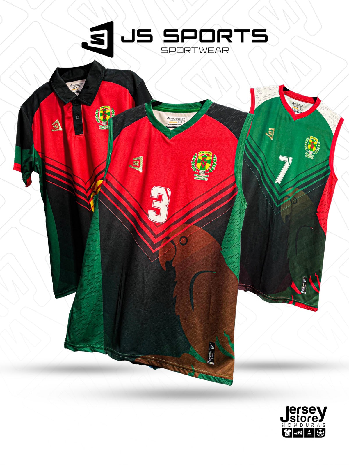 UNIFORME COMPLETO VOLEYBALL SCIENCE & FAITH SCHOOL