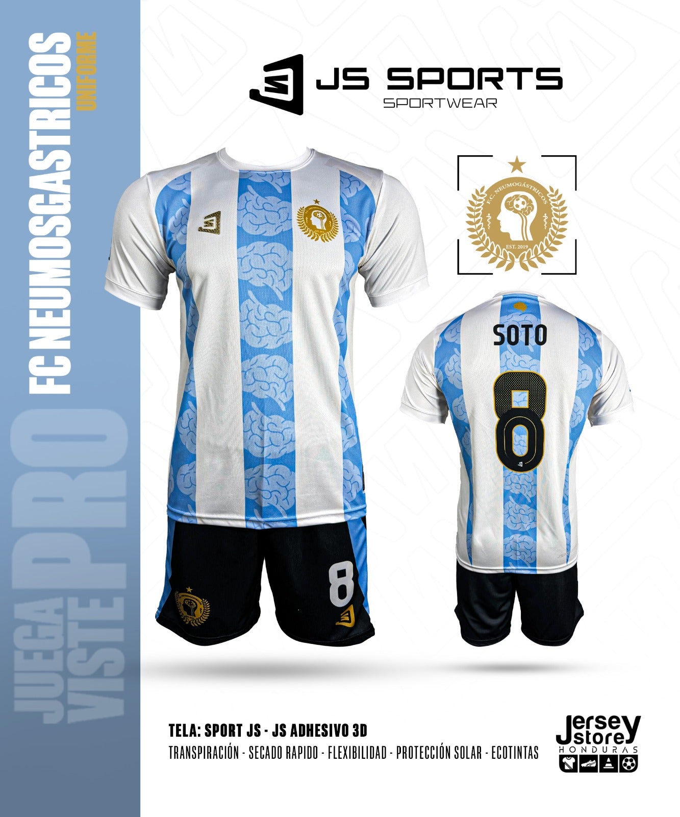 FC NEUMOGASTRICOS UNIFORME
