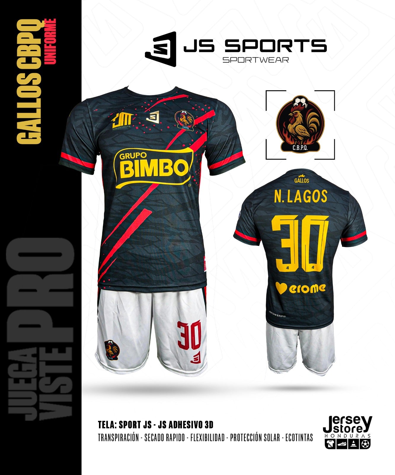 GALLOS CBPQ UNIFORME