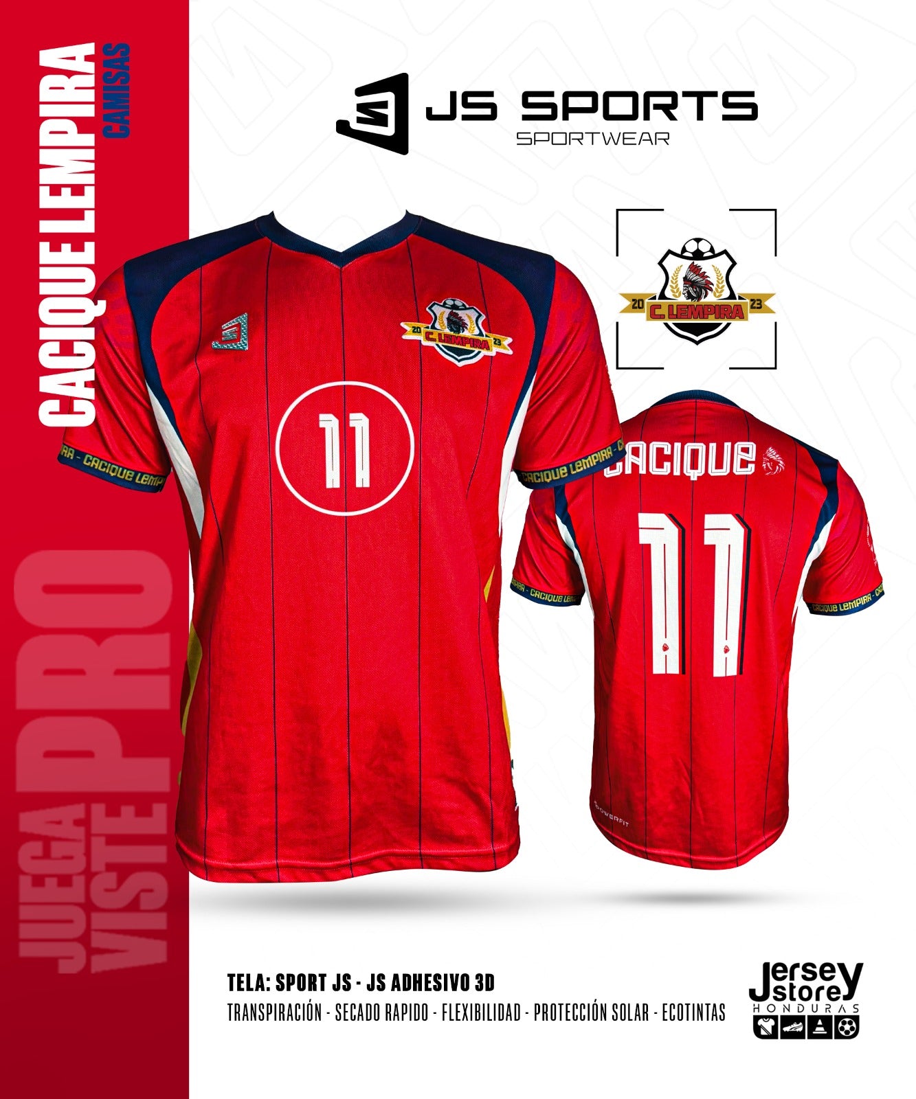 CACIQUE LEMPIRA CAMISAS