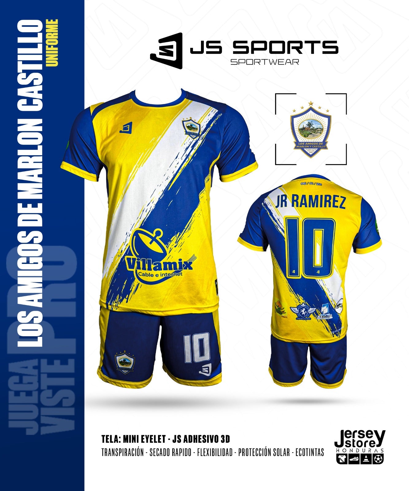 LOS AMIGOS DE MARLON CASTILLO UNIFORME