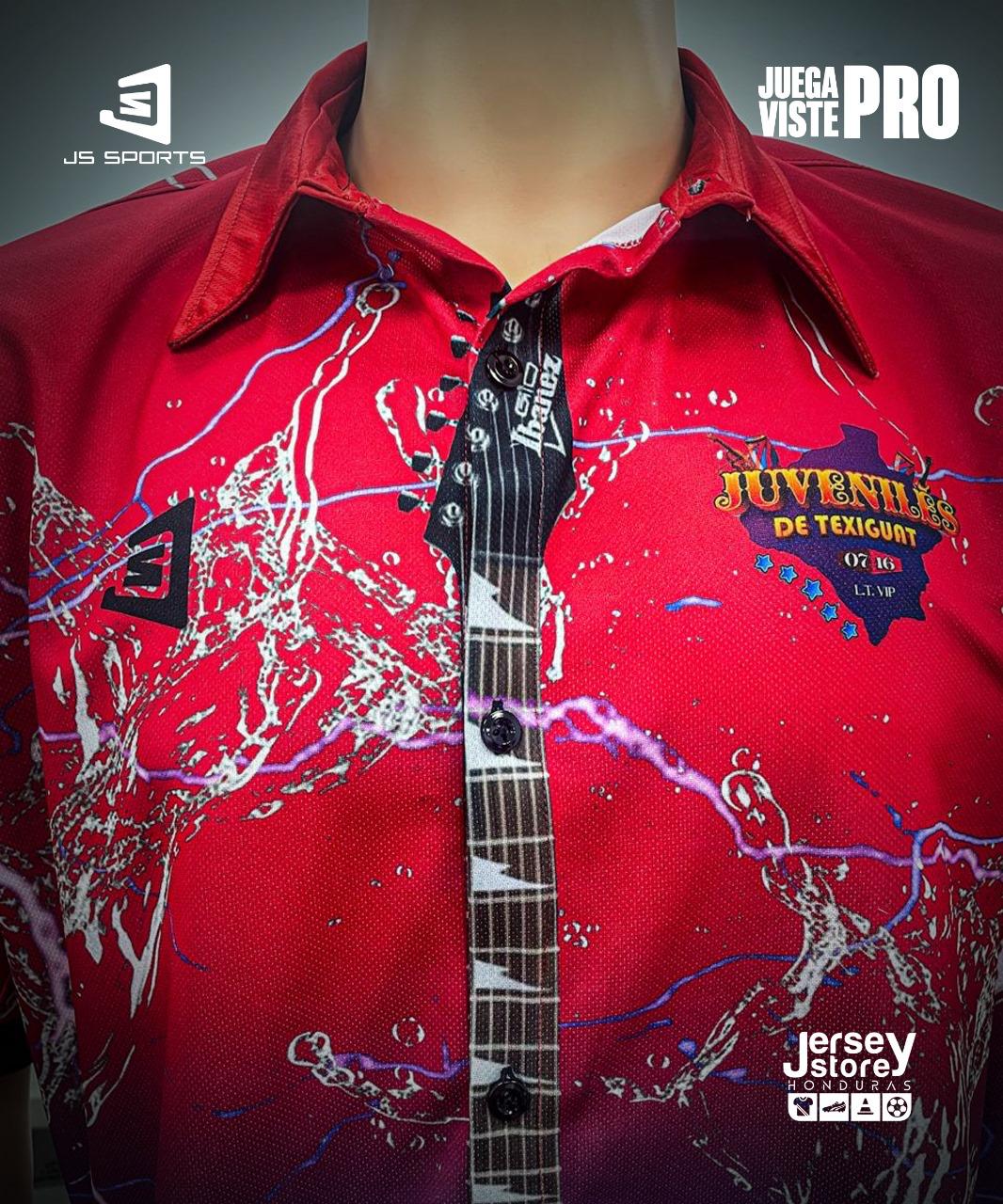 Camisa botones, Juveniles de Texiguat