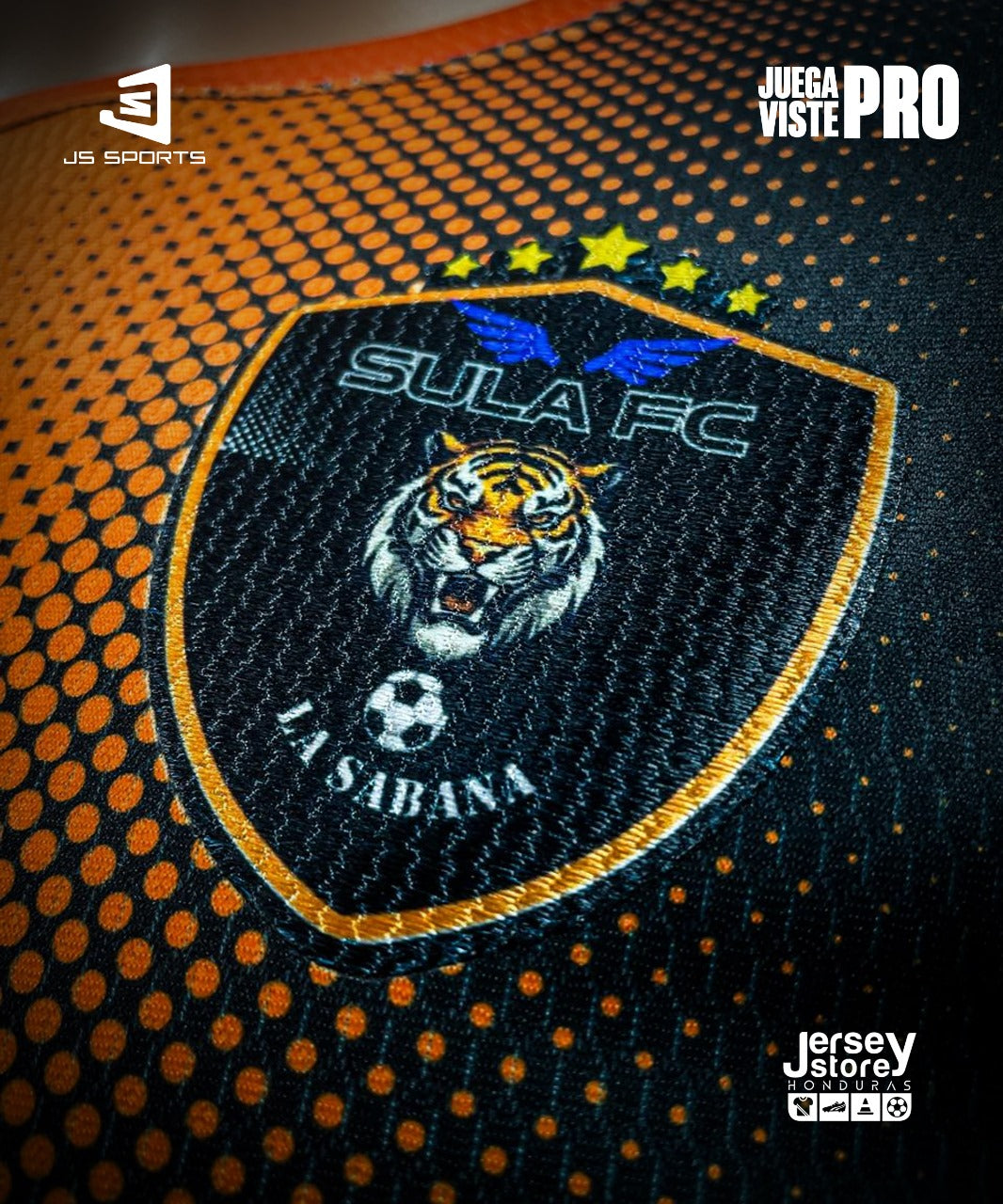 Uniforme Completo SULA FC logo Texpro-3D