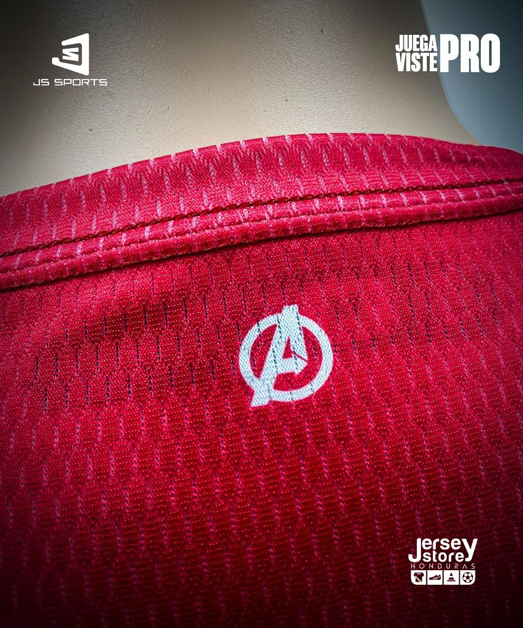 Uniforme Completo Los Avengers Manga Larga