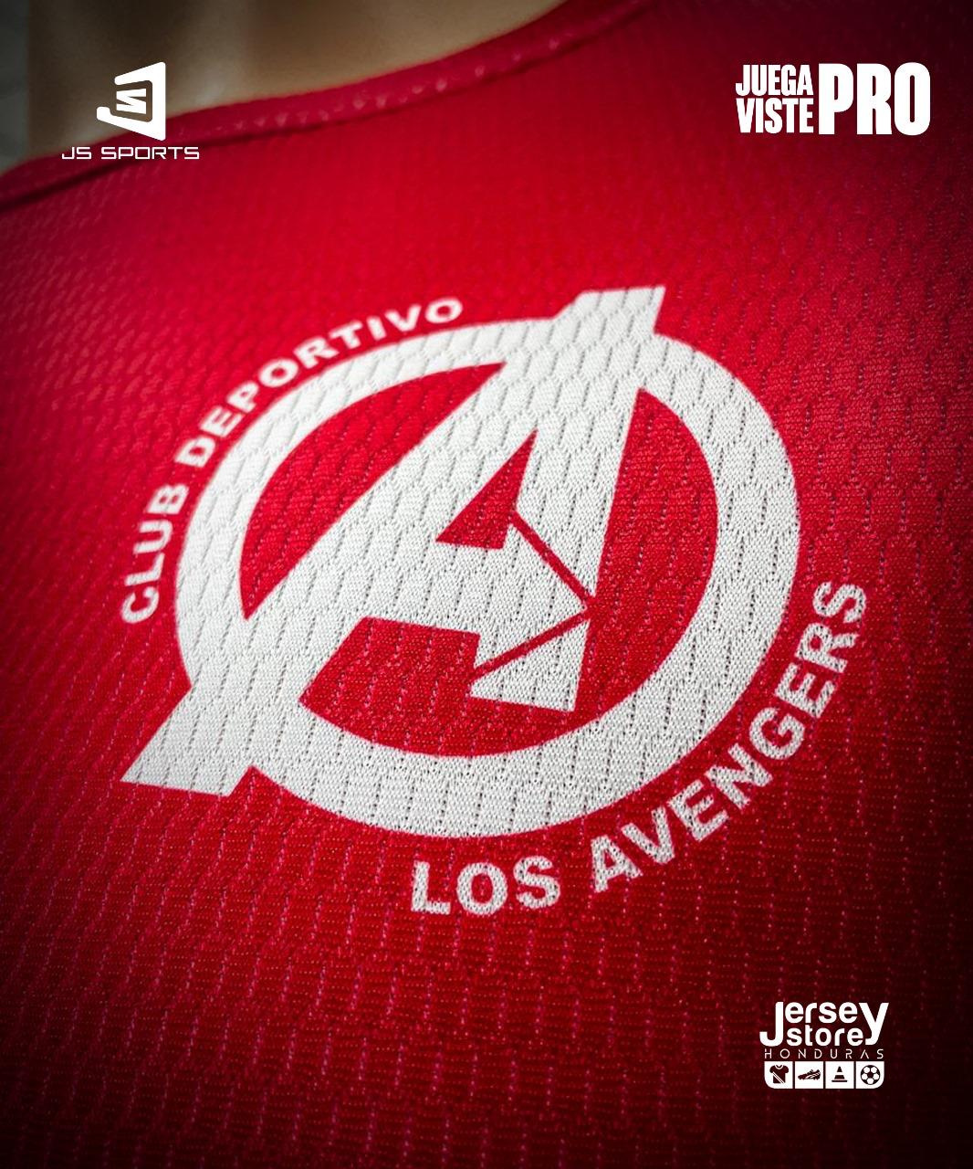 Uniforme Completo Los Avengers Manga Larga