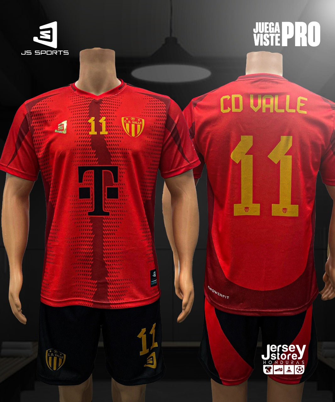 Uniformes completos C.D Valle