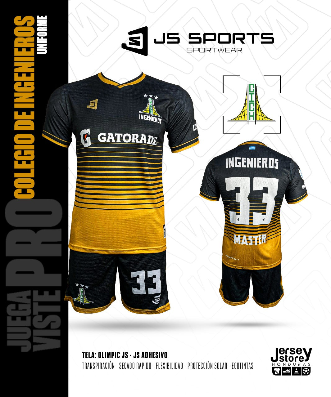 Uniforme Completo colegio de Ingenieros Visita